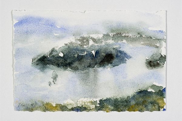 Making Space VI, aquarelle sur papier Fabriano Artistico, 10x7p.